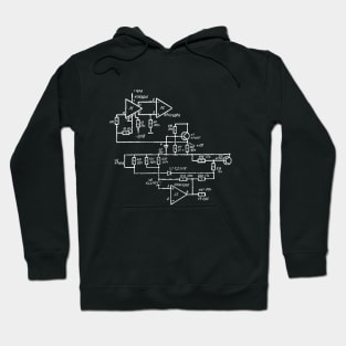 ADSR unit schematics fragment Hoodie